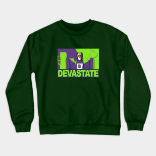 Devastated Crewneck Sweatshirt